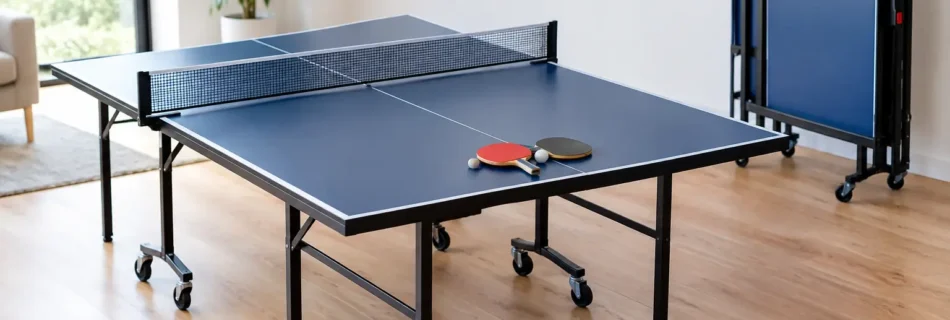 Összecsukható pingpongasztal teszt vásárlás előtt