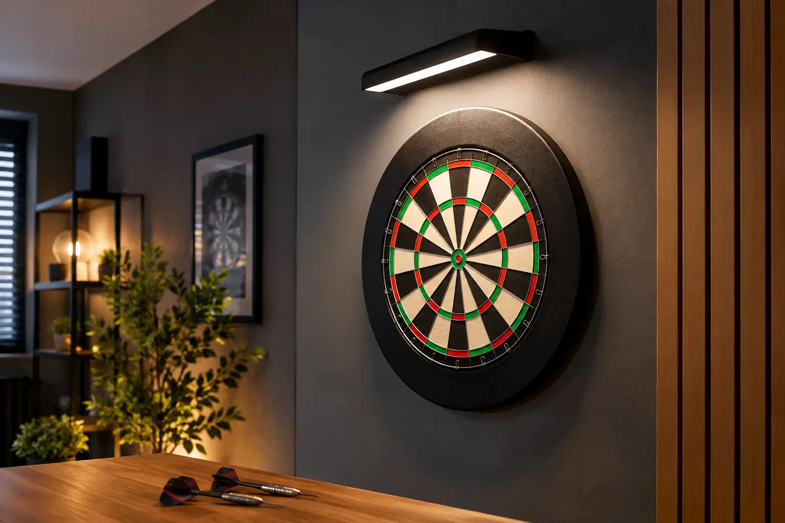 Legjobb darts világítási megoldások otthonra